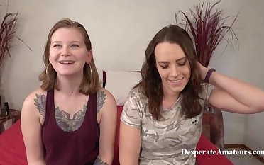 Casting Compilation Desperate Amateures Threesomes Blowjob Girls eating pussy Doing sex for money